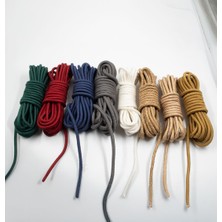 Bavyera Tekstil, Örgü Halat 10 Metre (7mm) Tress Kordon Ip Paracord Makrome Suplai Hobi, Kamp, Çadır, Hamak
