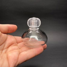 Ahsa Ticaret 4 Adet 50 cc Basık Kolonya Şişesi - Düğün, Nişan, Kına Için Hediyelik Kolonya Şişeleri - 50 ml
