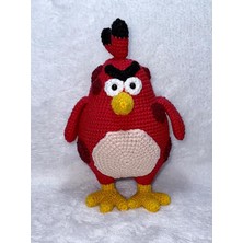 Terence Angry Birds Amigurumi Organik Oyuncak