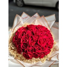Mirabella Gift Kırmızı  Gül Isteme Çiçeği, 41 Gül Kız Isteme Buketi, Kız Isteme Çiçeği, Gelin Çiçeği