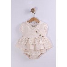 Kız Bebek Dandeli Bady Külotlü 6/18 Ay Elbise Tulum