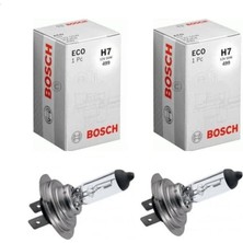 Bosch 2 Adet 12V H7 55W Standart Halogen Ampul