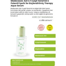 Madecassic Asit & 5 Çeşit Seramid Içeren Yatıştırıcı ve Nemlendirici Therapy Aqua Serum