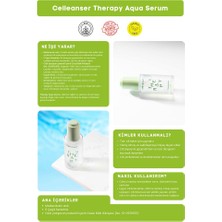 Madecassic Asit & 5 Çeşit Seramid Içeren Yatıştırıcı ve Nemlendirici Therapy Aqua Serum
