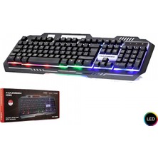 Hadron HD863 Kablolu Metal Kasa Rgb Işıklı Oyuncu Gaming Klavye