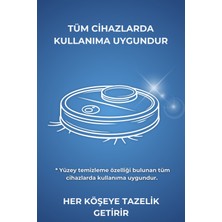 Fatimah Bebek Pudrası, Amber&oud, Gül Bahçesi Kokulu Robot Süpürge Deterjanı 3'lü Set 250 ml