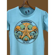 Modrenza Regular Bisiklet Yaka Baskılı T-Shirt