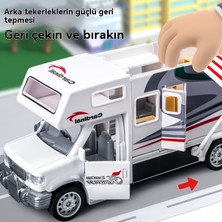 GXG Erkek Büyük Alaşımlı Seyahat Karavan Simülasyon Modeli Ses ve Işık Çocuk Oyuncak Araba (Yurt Dışından)