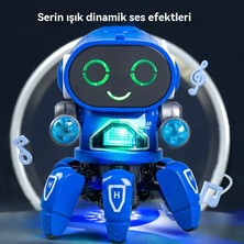 GXG Altı Pençeli Akıllı Robot Işık Ses Efektleri Çocuklar Için Eğitici Oyuncaklar (Yurt Dışından)