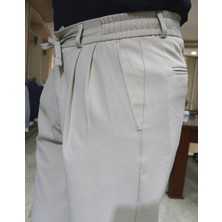Manjogger Pleli Baggi Gofre Jogger Pantolon Siyah