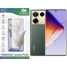 ECR MOBILE  Infinix Note 40 Pro ile Uyumlu Hidrojel Nano Ekran Koruyucu Film Mat(Tempered Cam Değildir!)