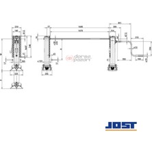 Jost Optima 850 S Dorse Park Ayağı