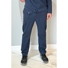 Erkek Çıtçıtlı Pantolon 24720 Lacivert