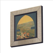 Italya Görseli Baskılı Mdf Magnet 7x7