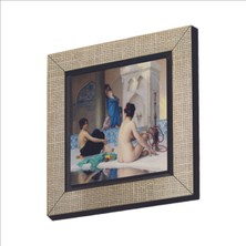 Hamam Sefası (Jean-Léon Gérôme, 1881) Baskılı Mdf Magnet 7x7