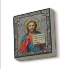 Isa Mesih Görseli Baskılı Taş Magnet 5x5