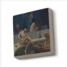 Hamam Baskılı Taş Magnet 5x5