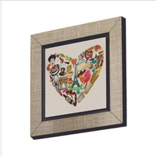 Fransa Sembolleri Baskılı Mdf Magnet 7x7