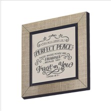 Yeşaya 26:3  Baskılı Mdf Magnet 7x7