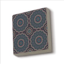 Mandala Baskılı Taş Magnet 5x5