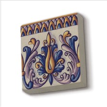 Italyan Deseni Baskılı Taş Magnet 5x5