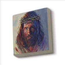 Hz. Isa Görseli Baskılı Taş Magnet 5x5