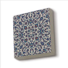 Osmanlı Çinisi Baskılı Taş Magnet 5x5
