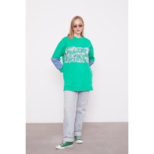 Lêvi D'or Benetton TÜL GARNİLİ SWEAT