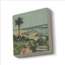 Italya Görseli Baskılı Taş Magnet 5x5