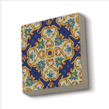 Italyan Deseni Baskılı Taş Magnet 5x5