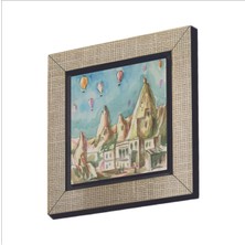 Kapadokya Baskılı Mdf Magnet 7x7