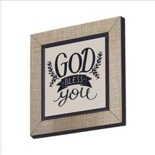 Tanrı Seni Kutsasın  Baskılı Mdf Magnet 7x7