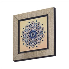 Geometrik Desen Baskılı Mdf Magnet 7x7