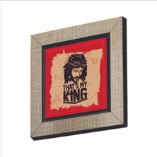 Hz Isa Görseli Baskılı Mdf Magnet 7x7