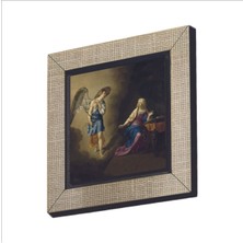 Meryem’e Müjde (Adriaen Van De Velde, 1667) Baskılı Mdf Magnet 7x7