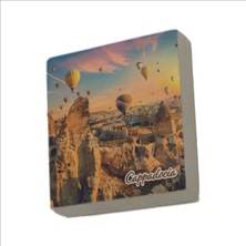 Kapadokya Baskılı Taş Magnet 5x5