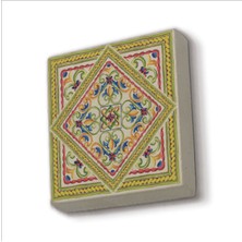 Italyan Deseni Baskılı Taş Magnet 5x5