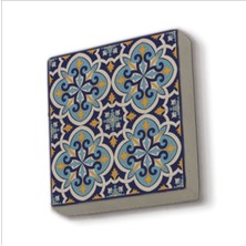 Italyan Deseni Baskılı Taş Magnet 5x5