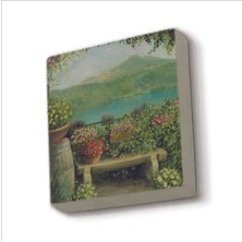 Italya Görseli Baskılı Taş Magnet 5x5