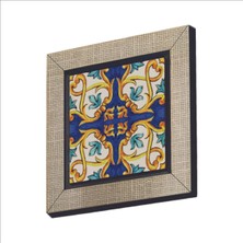 Italyan Deseni Baskılı Mdf Magnet 7x7