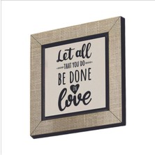 1 Korinterne 16:14  Baskılı Mdf Magnet 7x7