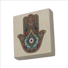 Fatıma’nın Eli Baskılı Taş Magnet 5x5