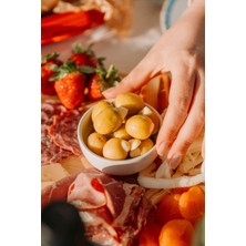 Badem Dolgulu Yeşil Zeytin %100 Doğal Premium Net 510 Gr. | Doğal Fermente, Katkısız Koruyucusuz