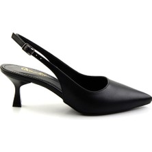 Siyah  Kadın Klasik Topuklu Ayakkabı K01209076209