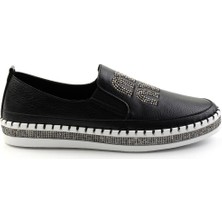 Bambi Siyah Platin  Kadın Casual Ayakkabı K01309216009