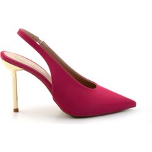 Parlak Fuşya  Kadın Klasik Topuklu Ayakkabı K01209080038