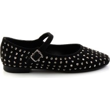 Bambi Siyah Platin  Kadın Babet K01327259702