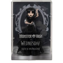 HXJ03 Monster High Wednesday Balo Elbiseli Bebek