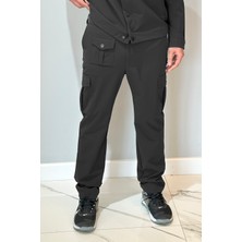Erkek Çıtçıtlı Pantolon 24720 Siyah