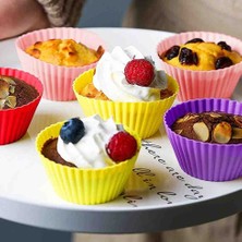 CKM Silikon 6lı Muffin Kek Kalıbı Silikon